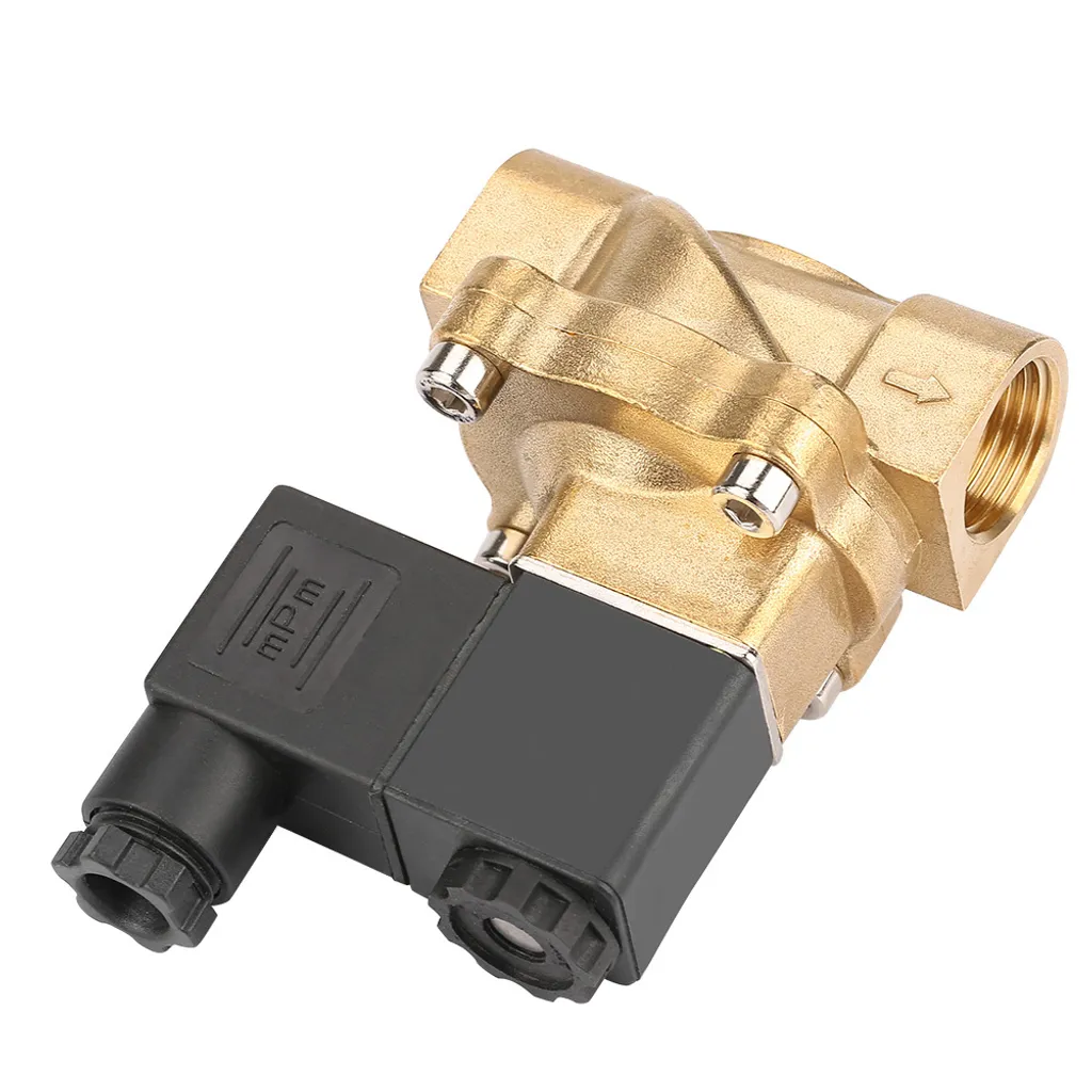 Électrovanne d'eau électrique normalement fermée DN20 pour circuit AC 220V - 4