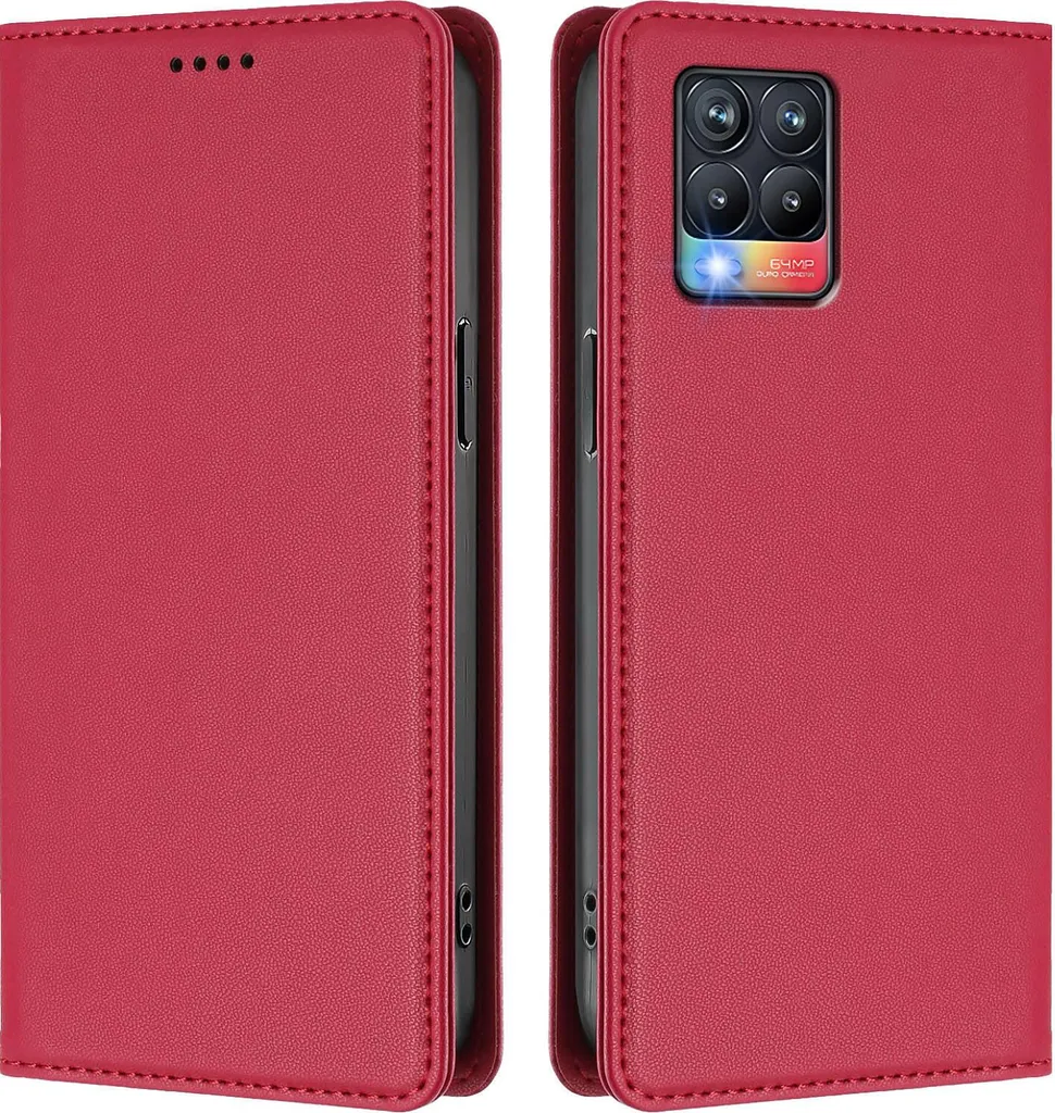 Custodia Antiurto Realme 8 Pro 4G Rosso: Protezione 360 Gradi
