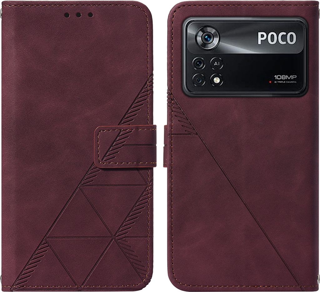 Etui en cuir pour Xiaomi Poco X4 Pro 5G étui design avec Image du produit 