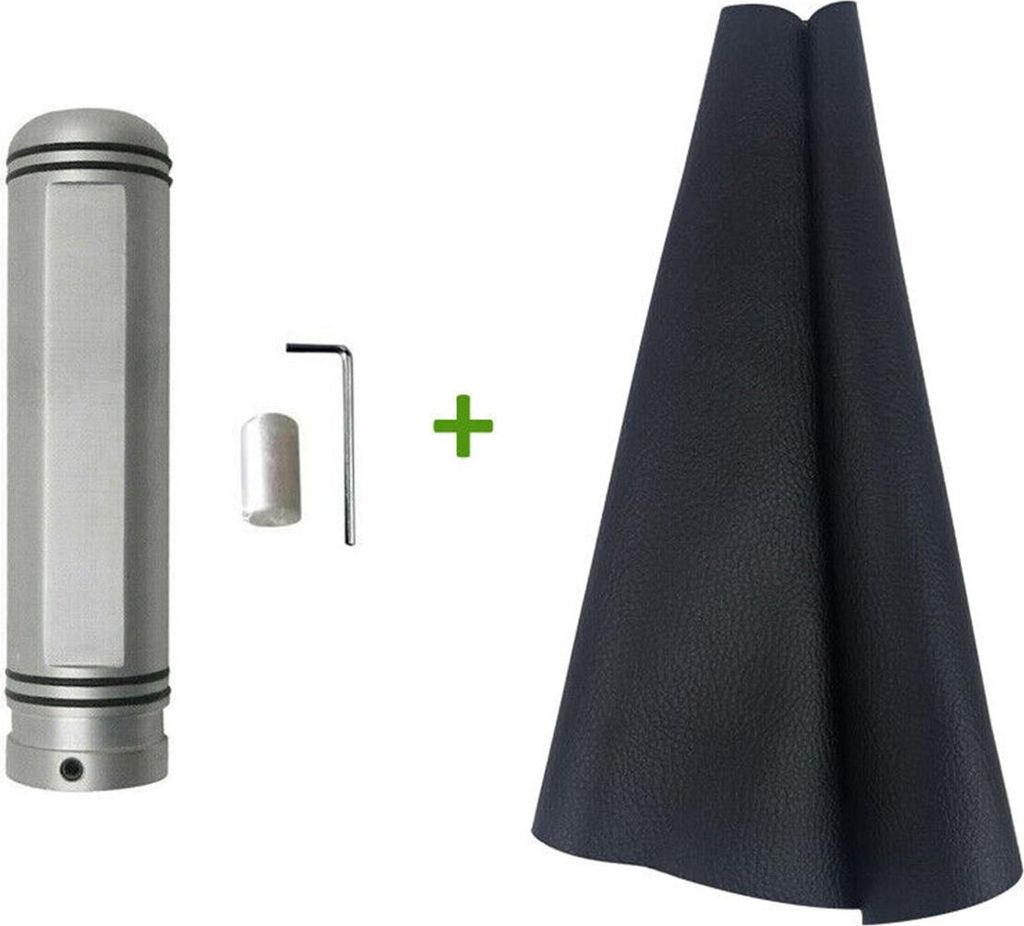 Handbremsgriff & Manschette für Peugeot 206 & 206+ 1998-2012 Alu Matt