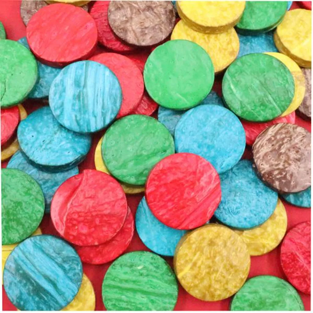 Cercles de Coco pour Bijoux et Décoration de Table - Sachet de 250g