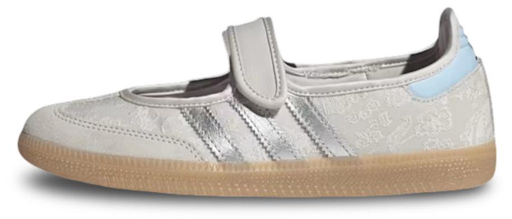 adidas Samba Jane Liberty London Chalk Pearl Silver - 41 1/3 Größe: 41 1/3