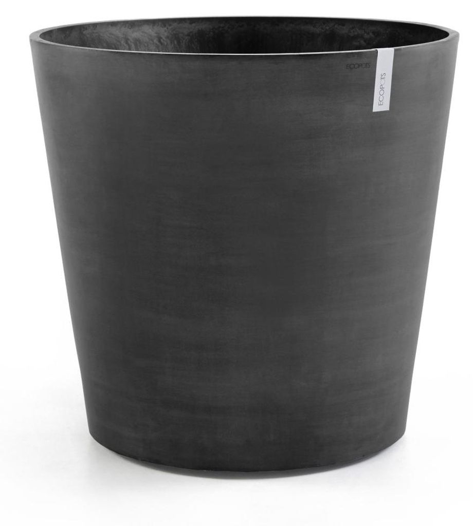 Ecopots Pflanztopf Amsterdam Ø 80 x 74,2 cm dunkelgrau mit Produktbild 