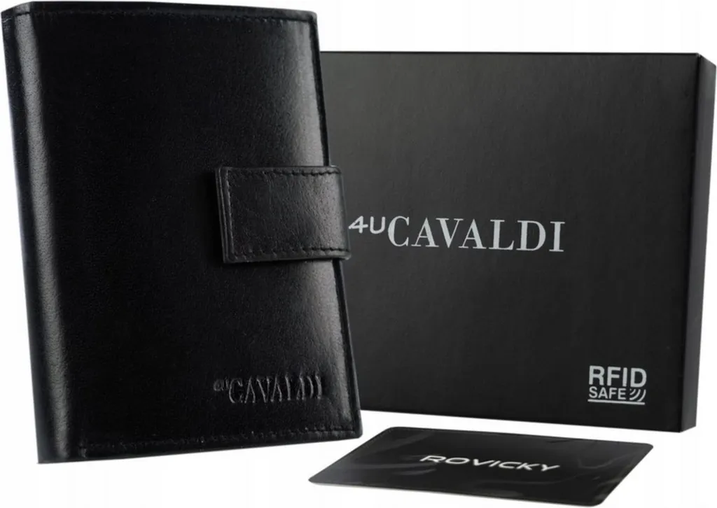 Portafoglio Cavaldi 0104LPBSRFID in Pelle: Idea Regalo Uomo Elegante