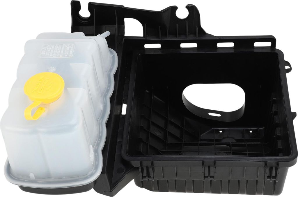 1 Satz Motorkühlmittel-Ausgleichsbehälter-Wasserexpansionstank für Ford F-150 für Lincoln Mark LT 10-14 Kühlmittel-Ausgleichsbehälterflasche ...