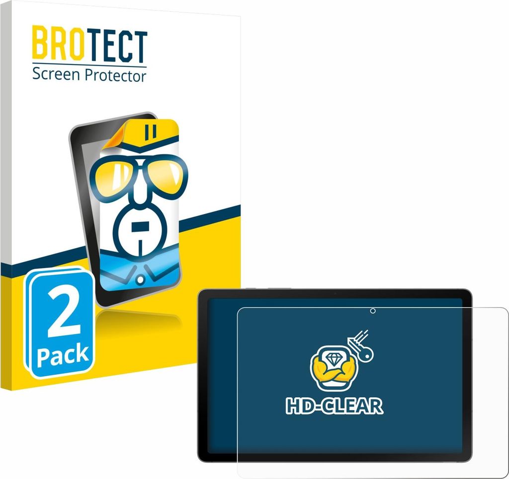 2x Für Samsung Galaxy Tab S10 Lite 5G Schutzfolie BROTECT Produktbild 