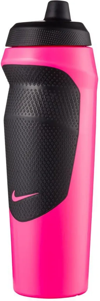 Bouteille de Sport Nike Hypersport Rose et Noire - Gourde de Fitness 0.6L