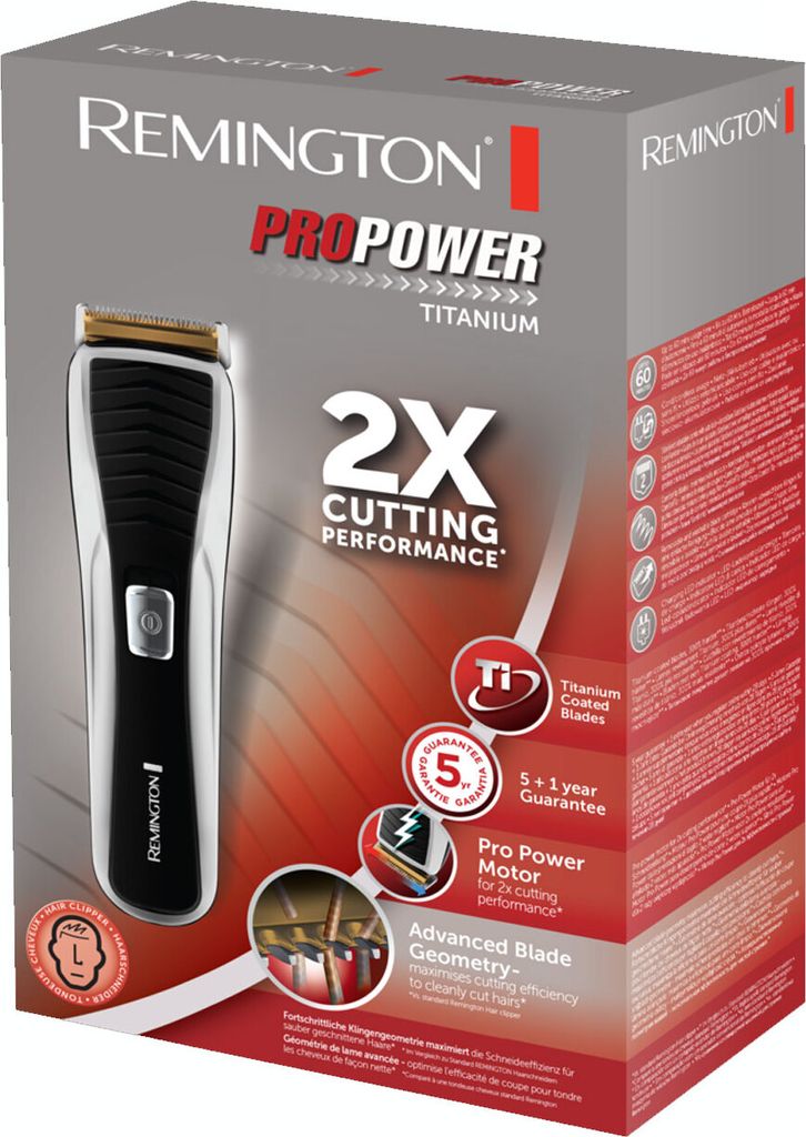Remington HC7130 Pro Power Titanium, Schwarz, Grau, Produktbild 