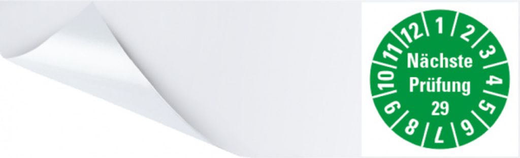 Dreifke Kabelprüfplakette Nächste Prüfung 29, grün, Folie, selbstklebend, 57...