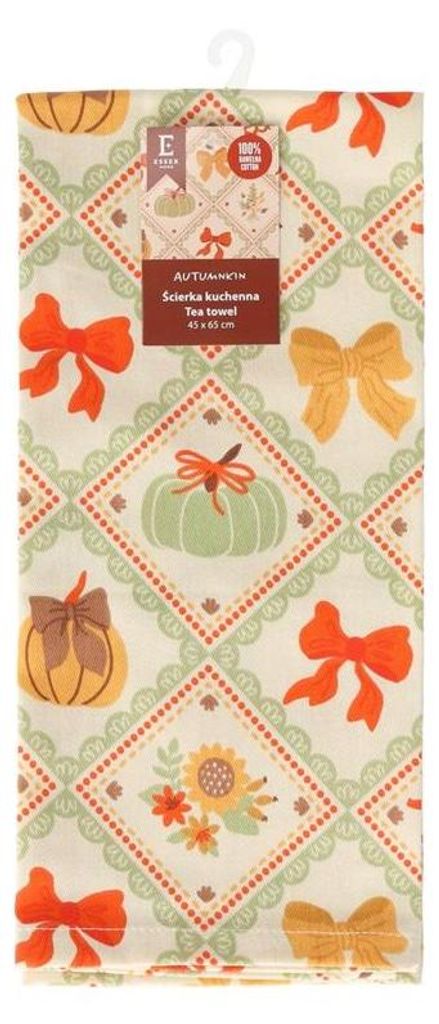 Geschirrtuch, Küchentuch, 100% Baumwolle 45x65 Autumnkin Produktbild 