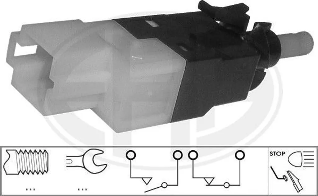 Ricambio Interruttore Freno Mercedes 0015454409 ERA 330737 Originale