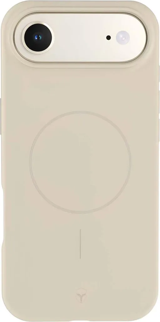 Force Case iPhone Air: Custodia MagSafe Silicone Antiurto Giallo-Grigio