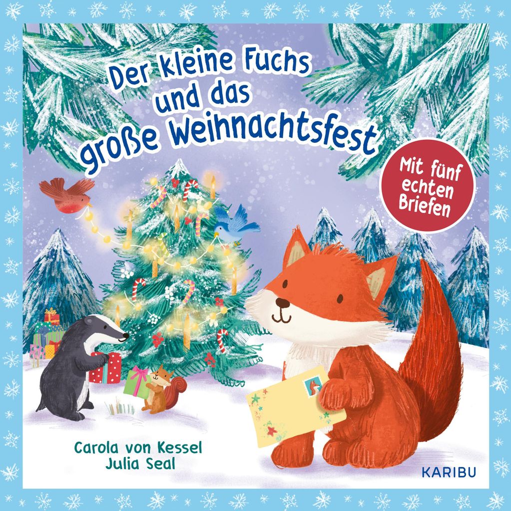 Der kleine Fuchs und das große Weihnachtsfest - mit fünf echten Briefen
