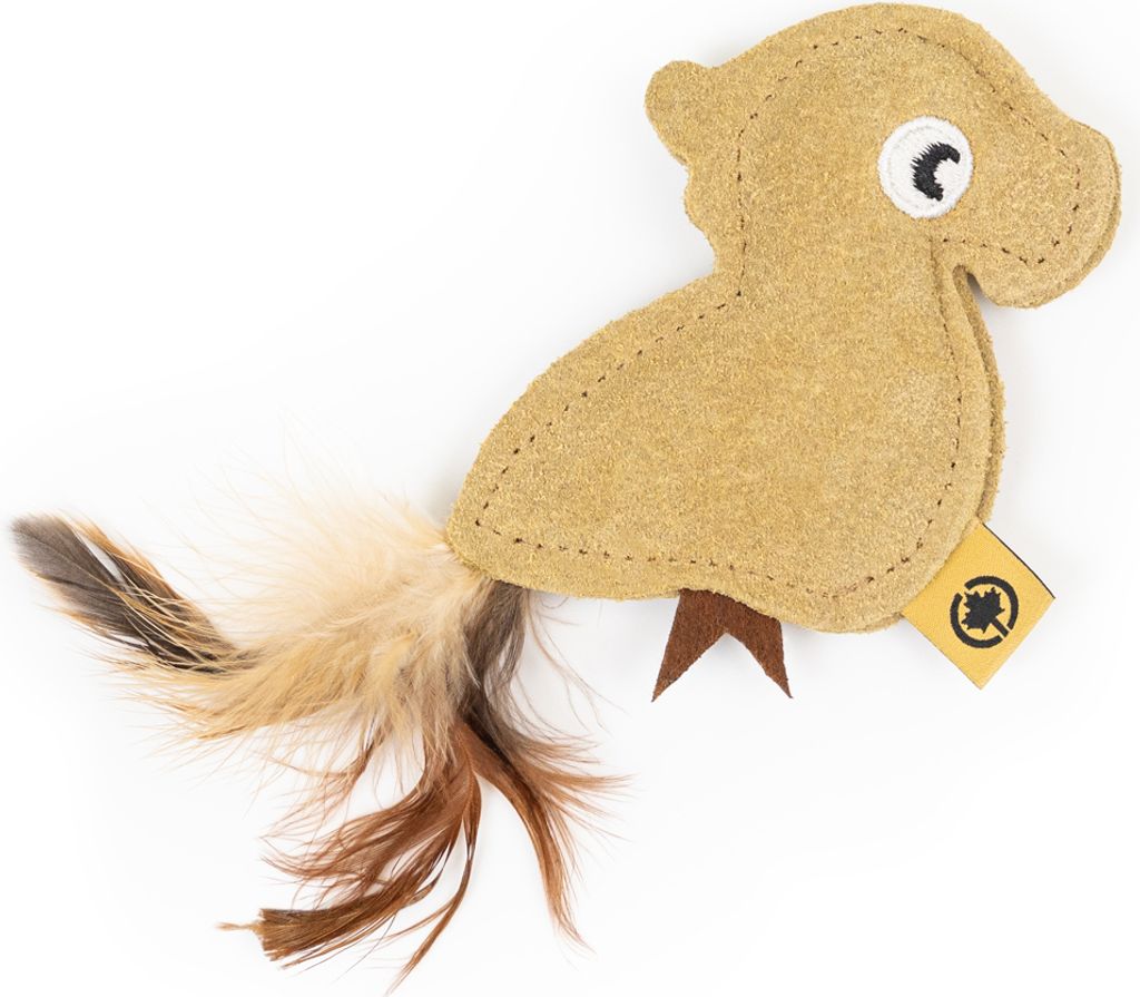 Katzenspielzeug Duft-Kissen aus Leder mit Katzenminze · Pferdchen