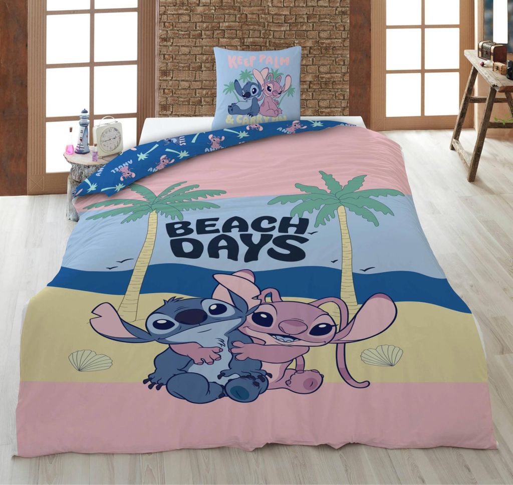 Disney Lilo & Stitch Bettwäsche Set Beach Days Produktbild 