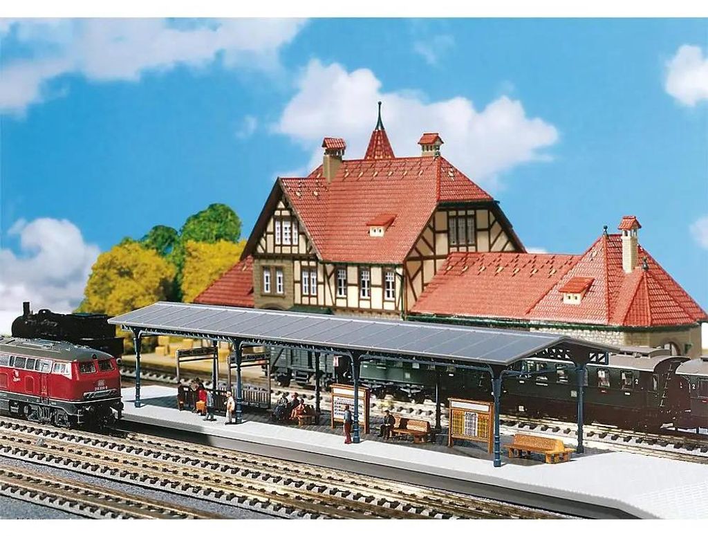 Faller 222164 - 1/160 / N Bahnsteig - Neu Produktbild 