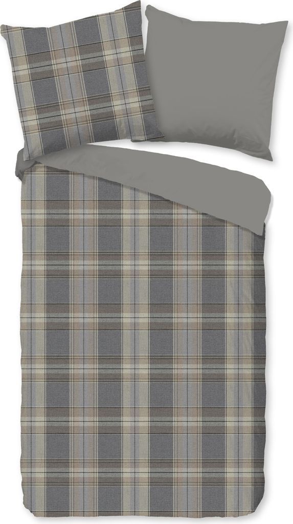 Duvet cover Good Morning 155x220 + 1* 80x80 cm - check print