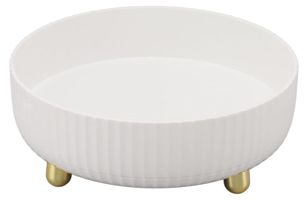 Rutschfestes Drehtablett (Lazy Susan), 360° drehbarer Organizer für Küchenaufbewahrung, Make-up-Organizer, Drehtablett für Arbeitsplatte, Schra...