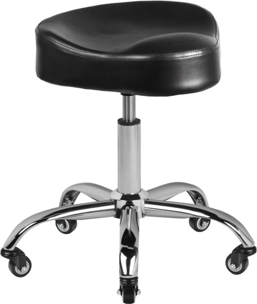 Gabbiano Friseurhocker A450 Schwarz