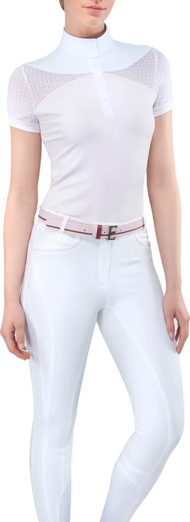 Polo d'Équitation pour Compétition Equiline Orchid Ice FS20 - Taille L