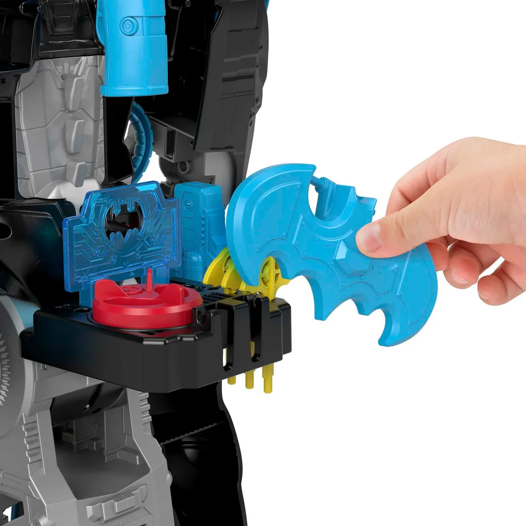 Bat-Bot Batman Imaginext Jouet de Combat Interactif avec Sons et Lumières