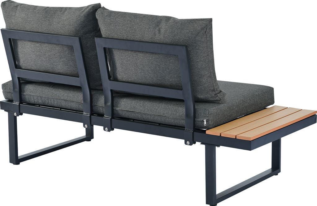 Merax Gartenmöbelset Ecklounge mit Kissen und Produktbild 10