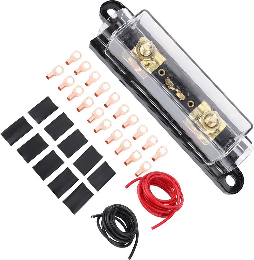 Câble 4AWG Anti-Surcharge 150A pour Éviter les Pannes de Camping-Car