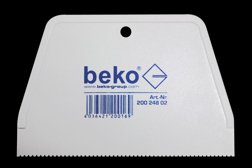 beko Leimspachtel gezahnt 15x10 mm Produktbild 