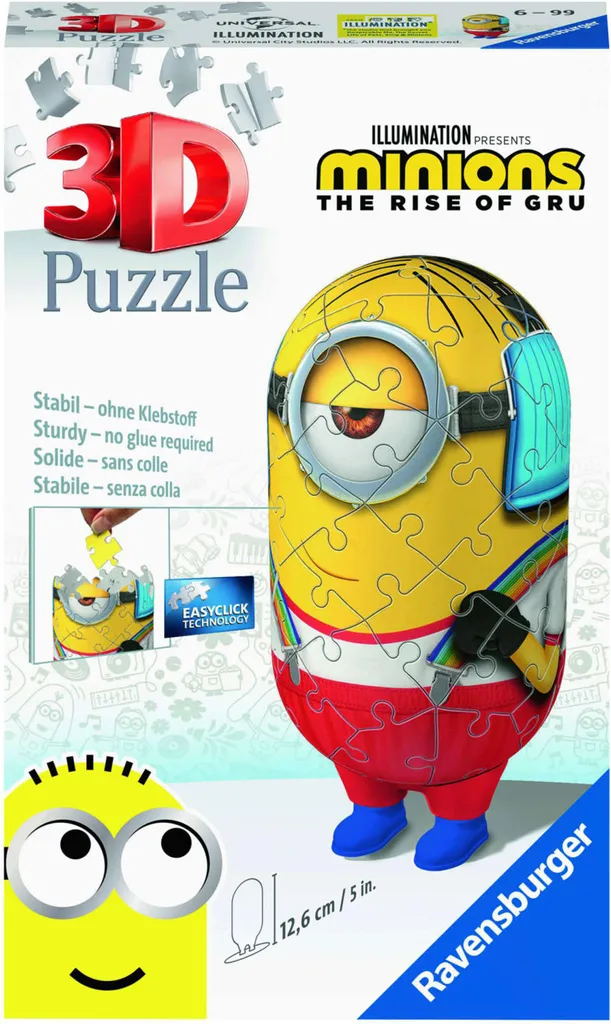 Puzzle 3D Minion Roller Skater pour Déco de Chambre - Idée Cadeau Anniversaire