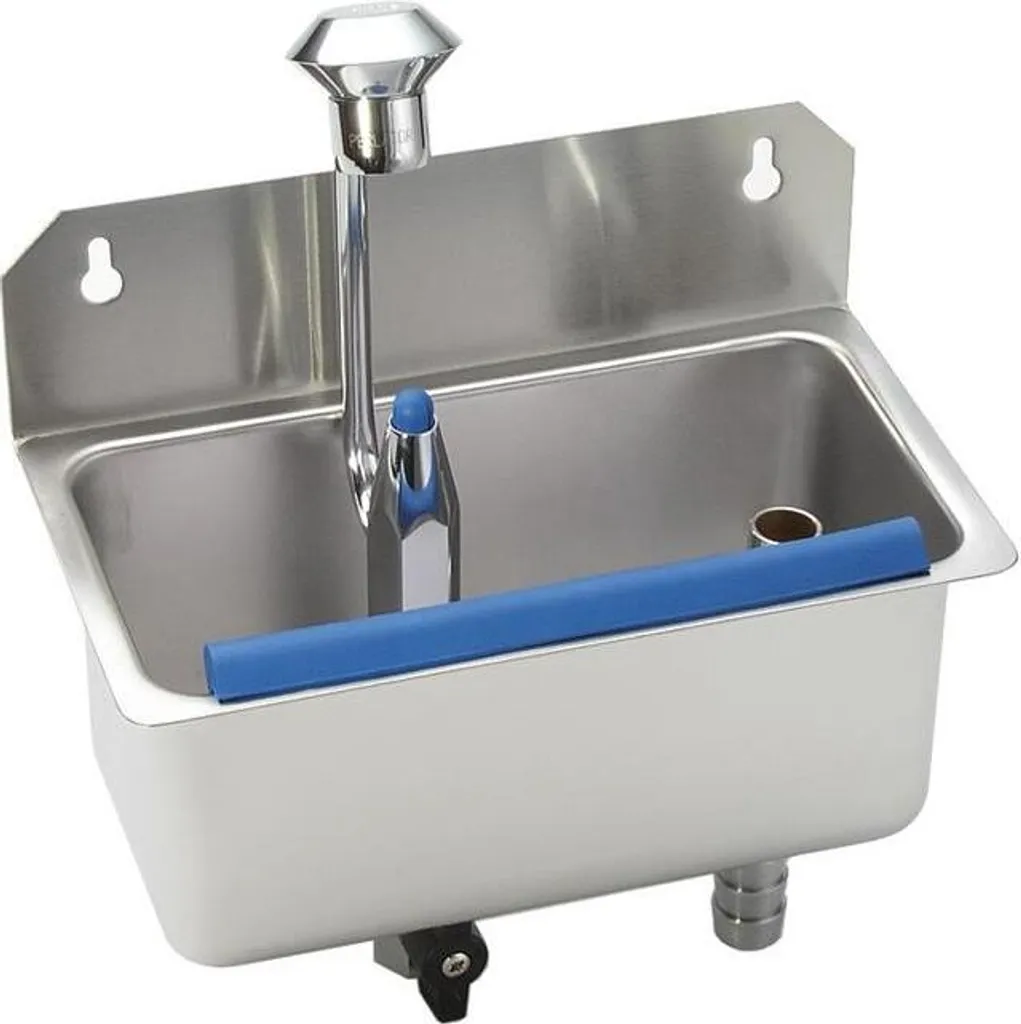Lave-mains pour pinces à glace Stöckel Profi Line mural 220x120x90mm