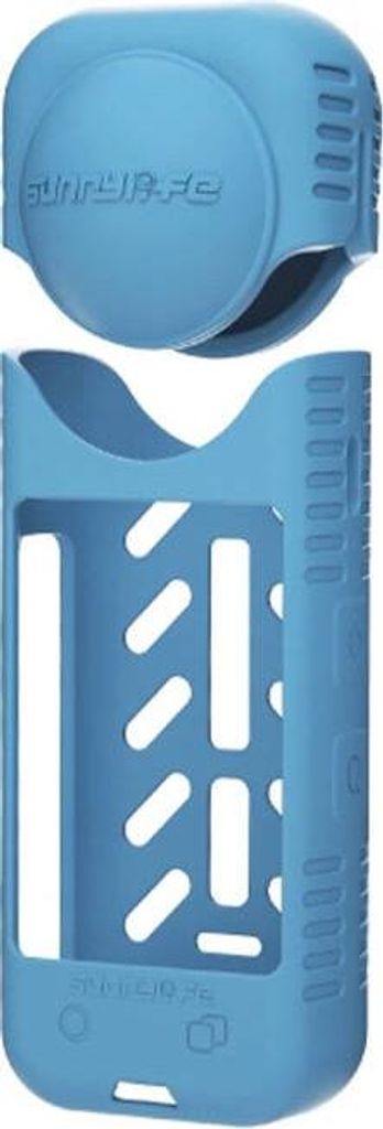 Sunnylife Silikonhülle + Objektivschutz für Insta360 X4, Blau