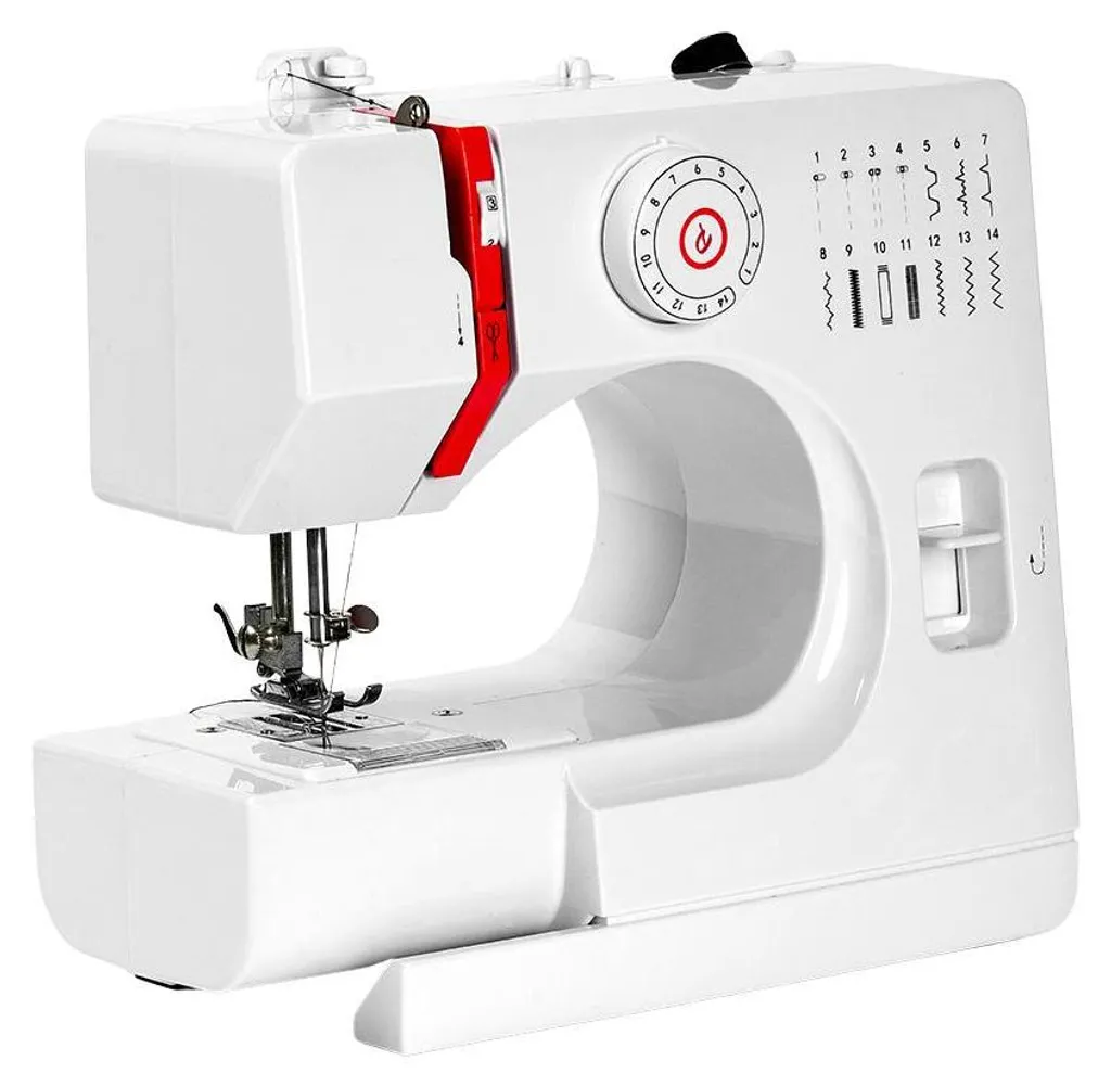 Mini machine à coudre 14 points 728 avec table large et éclairage intégré - 11