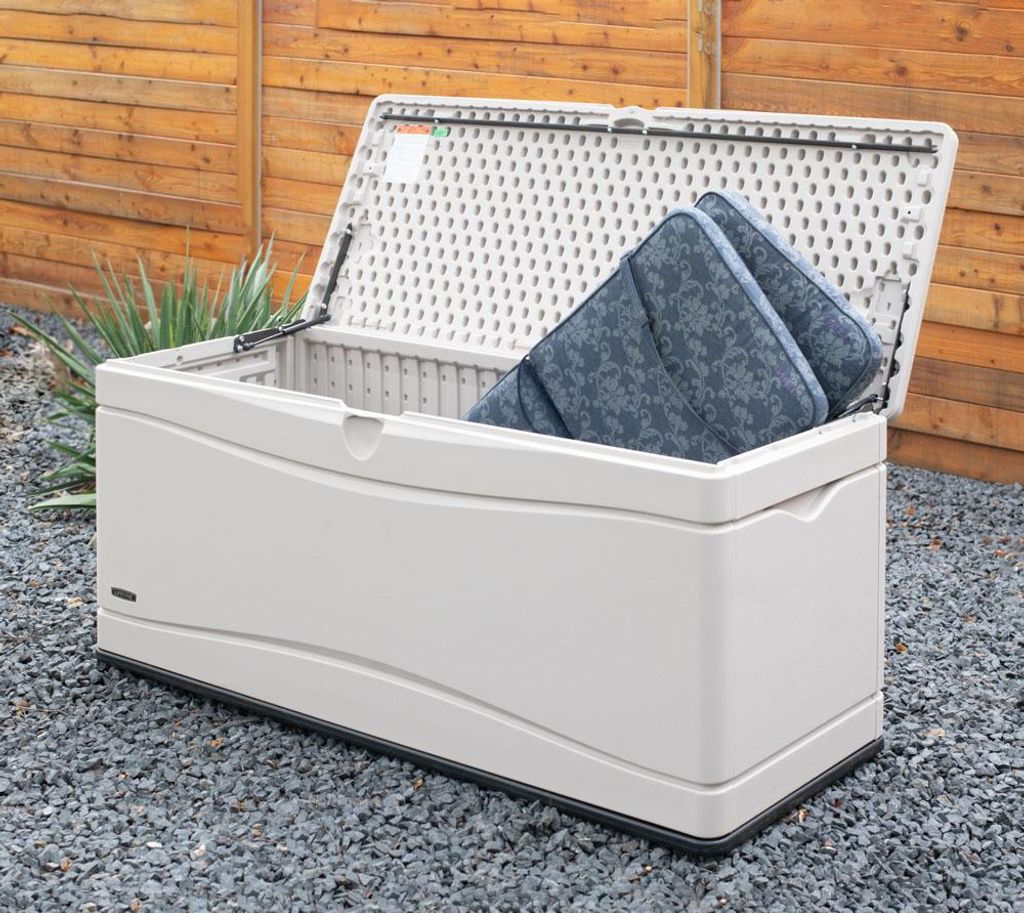 Lifetime Kunststoff Gartenbox 495 L Auflagenbox &