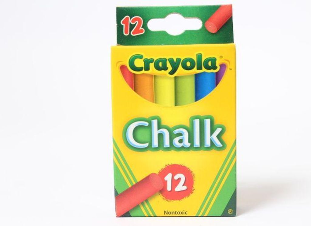 Crayola farbige Kreide 12 Stck Produktbild 