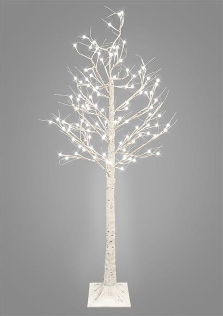 LED Lichterbaum in Birkenbaum-Optik mit 200 warm-weißen LED Produktbild 