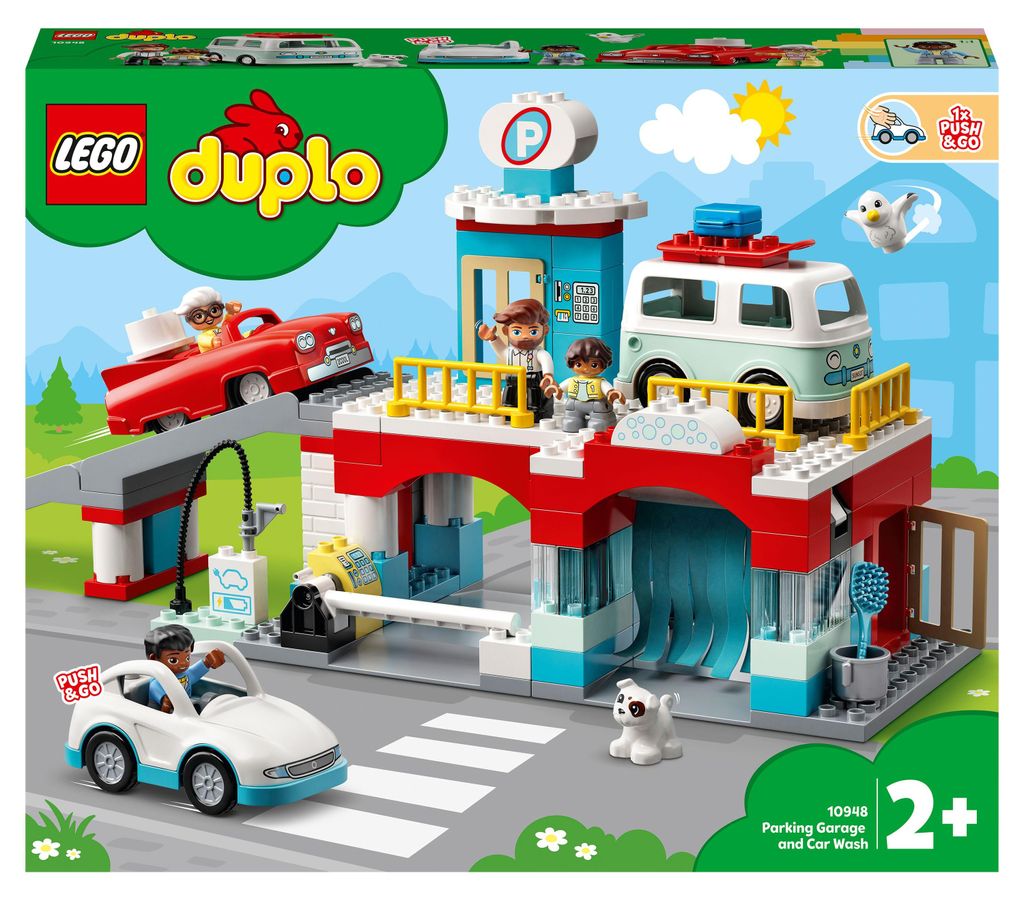 LEGO 10948 LEGO DUPLO 10948 Parkhaus mit Autowaschanlage Immagine del prodotto 