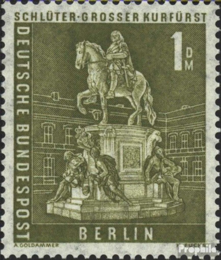 Briefmarken Berlin (West) 1956 Mi 153 postfrisch Stadtbilder