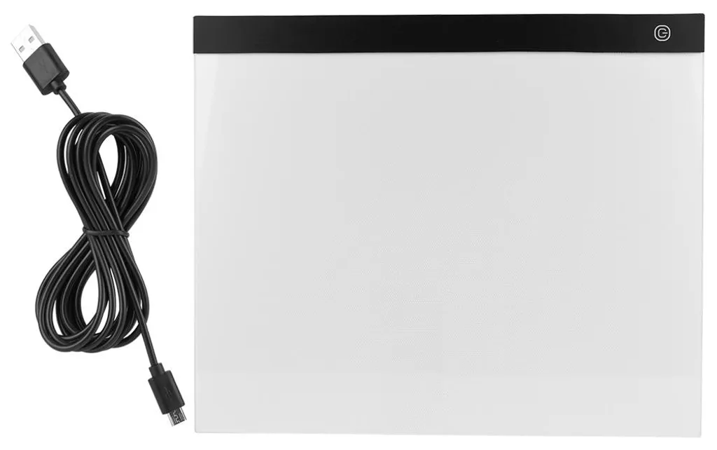 Planche à dessin LED A3 rétroéclairée avec luminosité réglable tactile