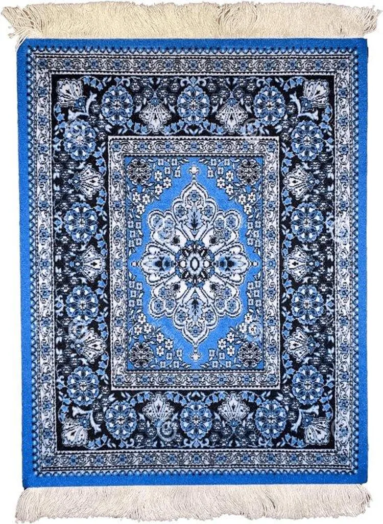 Tapis de souris bleu clair : stop aux glissements - Précision absolue