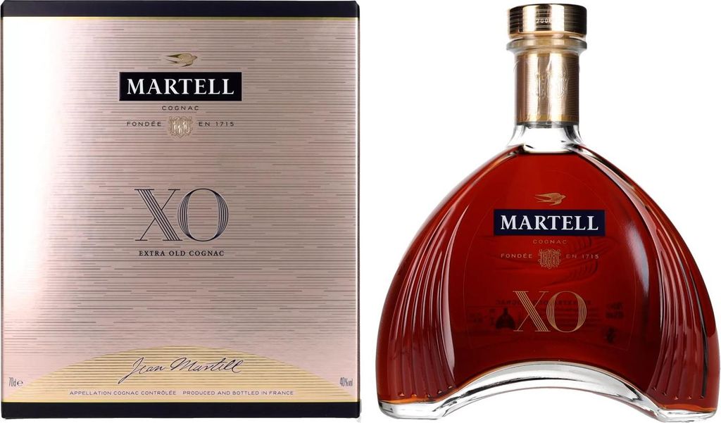 Martell XO Extra Old Cognac 40% Vol. 0,7l in Geschenkbox Produktbild 