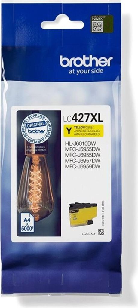 brother LC-427XLY  gelb Druckerpatrone Produktbild 