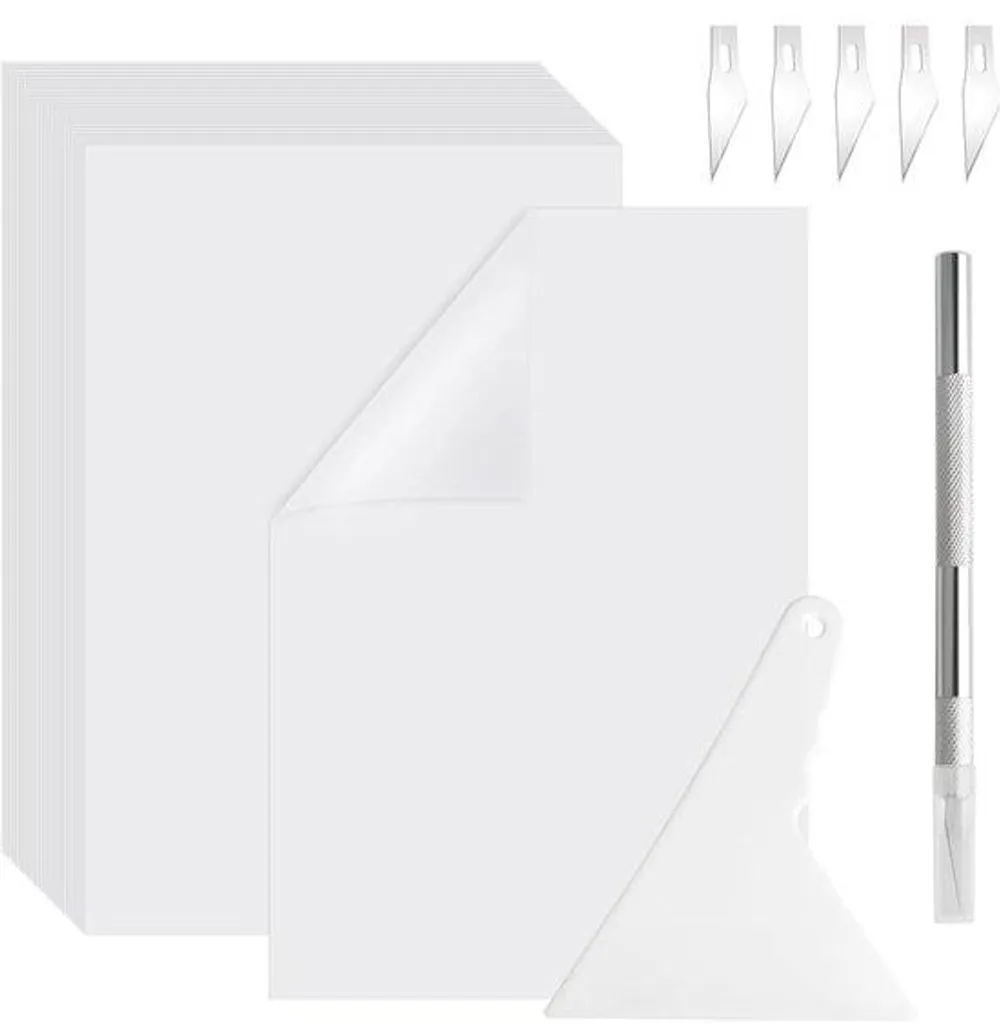 Papier protecteur anti-adhésif pour broderie diamant - Lot de 150 unités