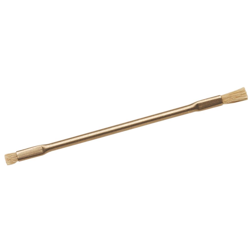 Techspray Pinselbürste, Pferdehaar, beidseitig, 6,4 x 114 mm 2031-1