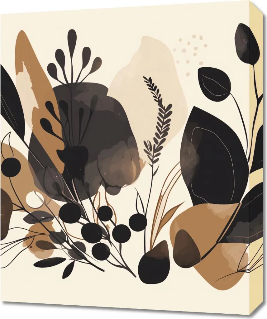 Quadro 50x60 Flora Toni della Terra: Tela d'Autore per Arredo Interni