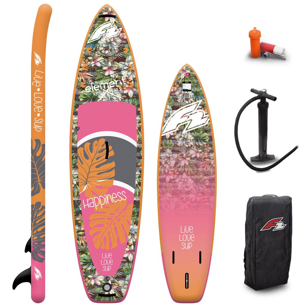 F2 Damen SUP Stand Up Paddle Board Happiness 10'5'' Multicolor