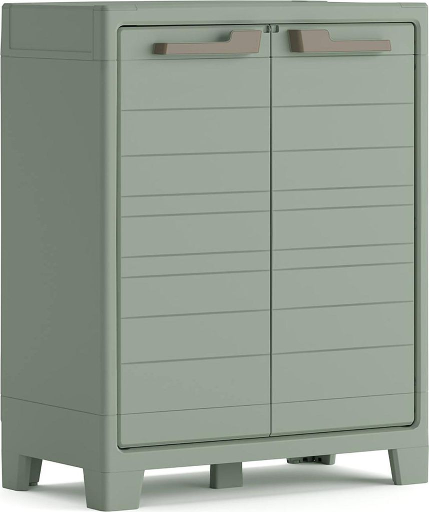 Keter Keter Planet Außenlagerschrank niedrig - 1 Regal - Produktbild 