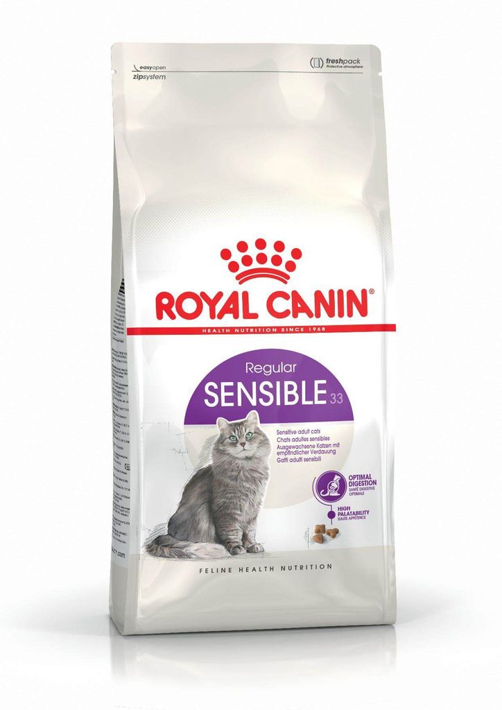 Royal Canin Feline Sensible 33, Dospělý jedinec, 2 kg Obrázek produktu 