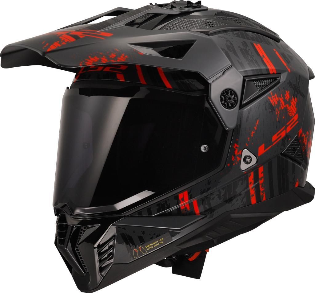 LS2 MX702 Pioneer II Crazy Motocross Helm, Zdjęcie produktu 