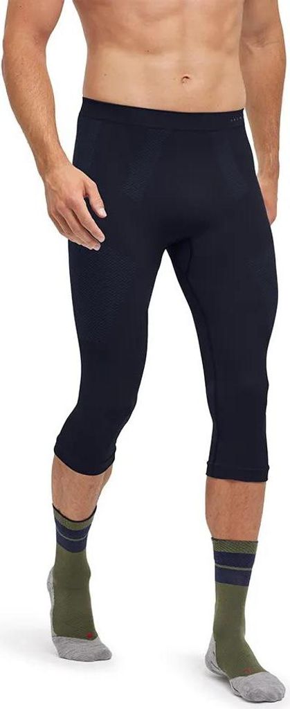 FALKE W 3/4 Tights m BLACK BLACK L