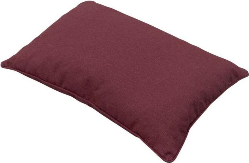 Sierkussen 60x40 Paspel Panama bordeaux
